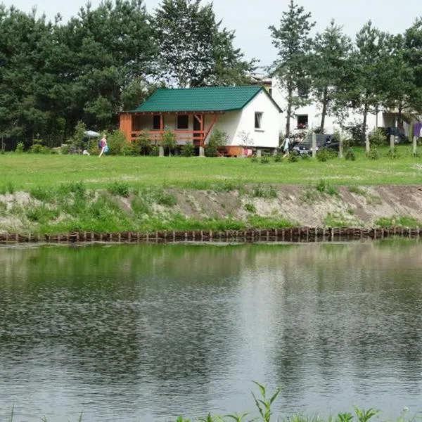 Agroturystyka u Wioli i Irka, domek u Elki , spływy kajakowe，位于齐泽图霍尔斯凯的酒店