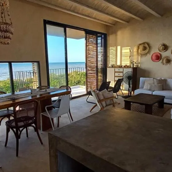 Kuka Casa de playa Linda villa al frente del mar，位于锡萨尔的酒店