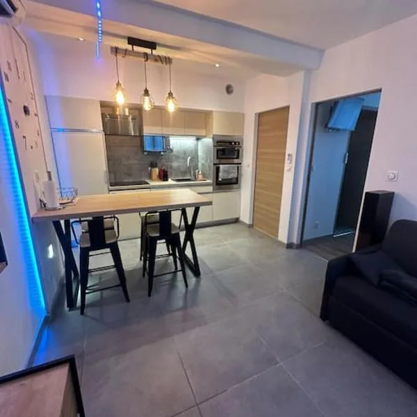 Magnifique T2 Meyzieu neuf charme et élégance，位于梅济约的酒店