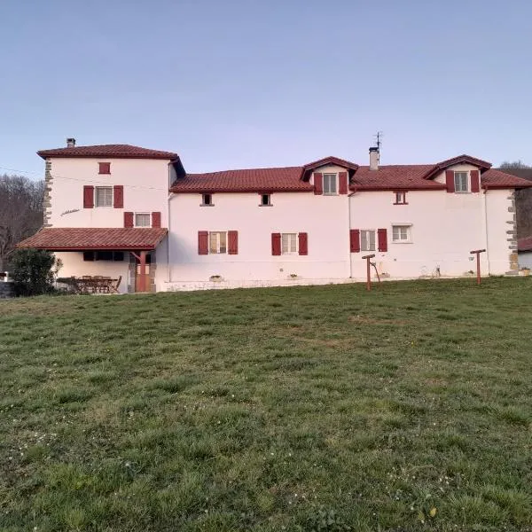 Gîte à la Ferme Larranda，位于圣让皮耶德波尔的酒店