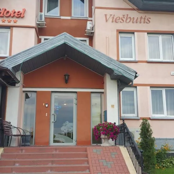 Hotel Pajurio vieskelis，位于Baukštininkai的酒店