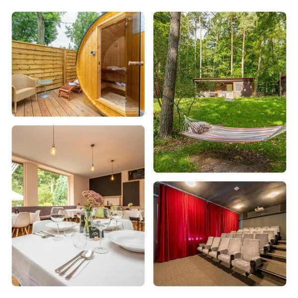 Natura Ferienpark - Bungalows am Grimnitzsee Schorfheide，位于Althüttendorf的酒店