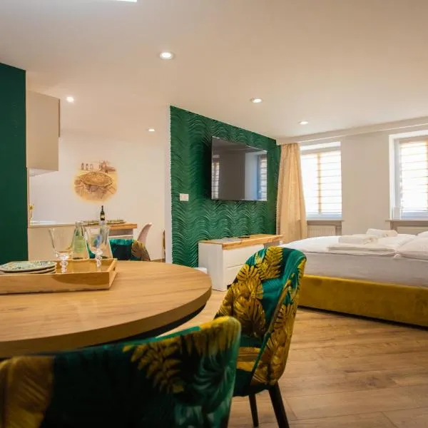 Apartament Książęcy Gold klimatyzacja，位于博莱斯瓦维茨的酒店