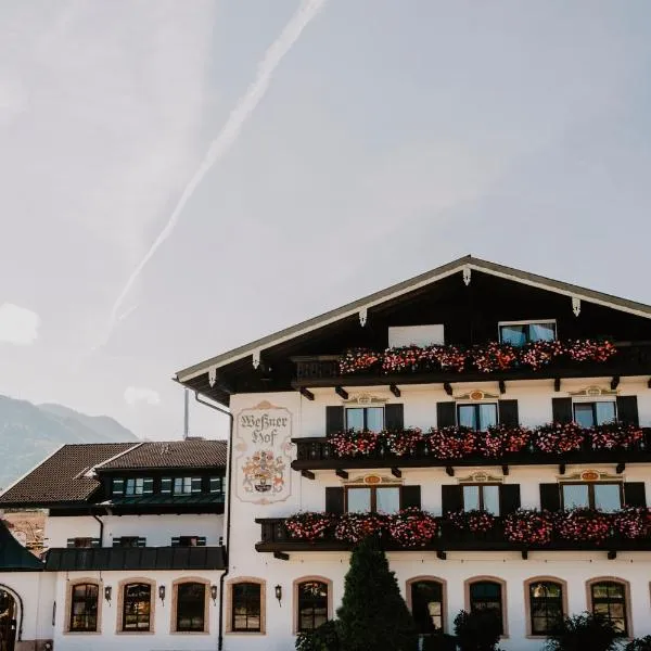 Weßner Hof Landhotel & Restaurant，位于斯陶达奇格达赫的酒店