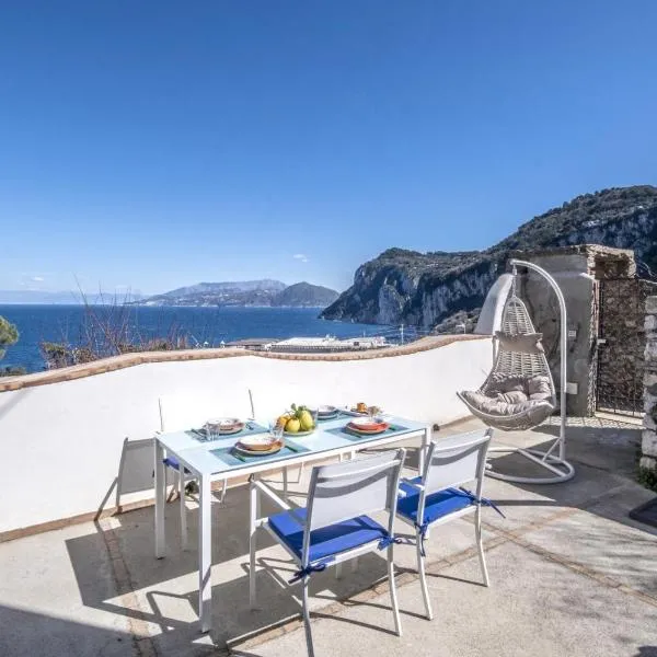 My home Capri seaview，位于卡普里的酒店