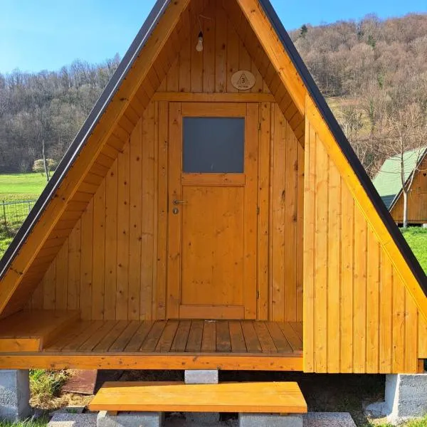 GLAMPING HIŠKe PETRIN，位于托尔明的酒店