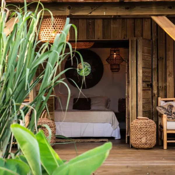 Ecolodge Anacardier - cabanon luxe pleine nature，位于圣弗朗索瓦的酒店
