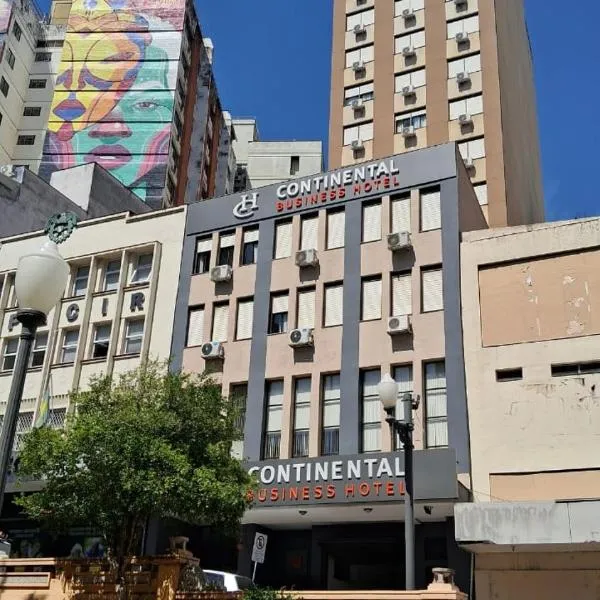 Hotel Continental Business - 200 metros do Complexo Hospitalar Santa Casa，位于Eldorado do Sul的酒店