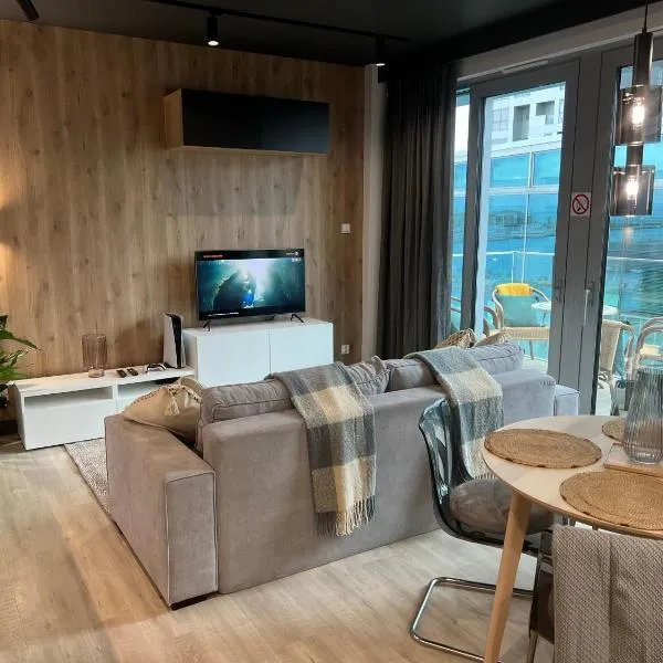 Modern Vero Apartments Yacht Park，位于格丁尼亚的酒店