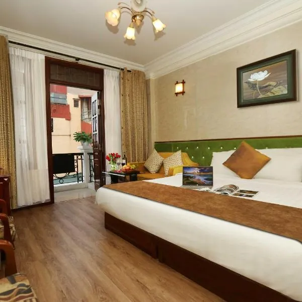 Golden Lotus Hotel & Spa，位于河内的酒店