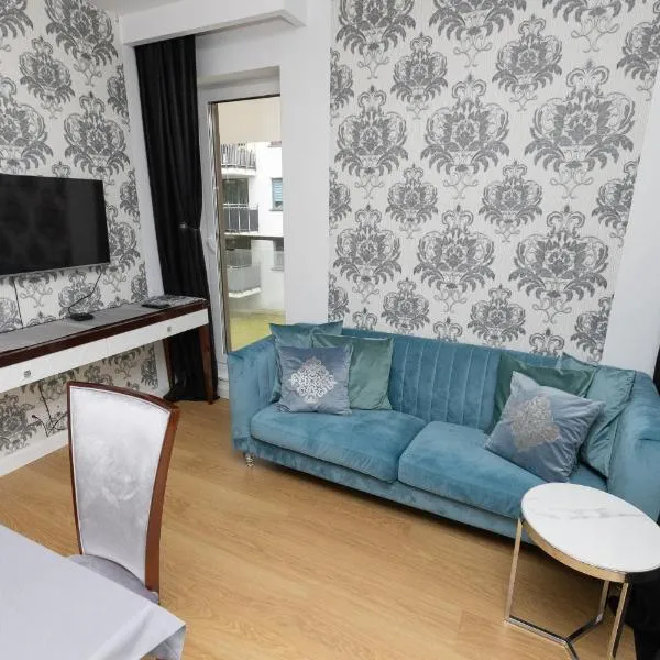 Apartament Business & Living No 91 Nad Zalewem w Cedzynie, hala garażowa，位于Cedzyna的酒店