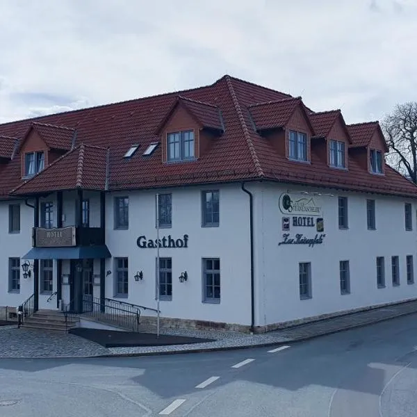 Zur Kaiserpfalz，位于Wohlmirstedt的酒店