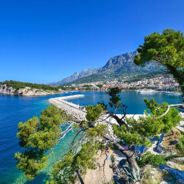 Apartments Makarska Gudelj Cvitan，位于马卡尔斯卡的酒店