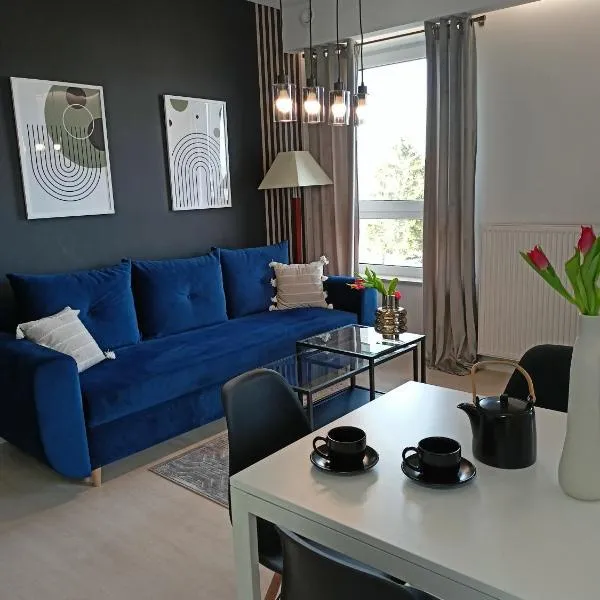 Apartament z garażem blisko dwóch jezior na Warmii i Mazurach，位于比斯库佩茨的酒店