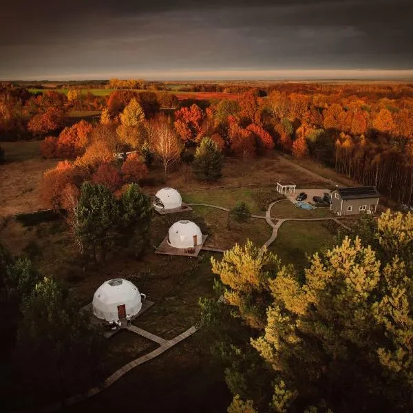 Salinko Glamping，位于Tawęcino的酒店