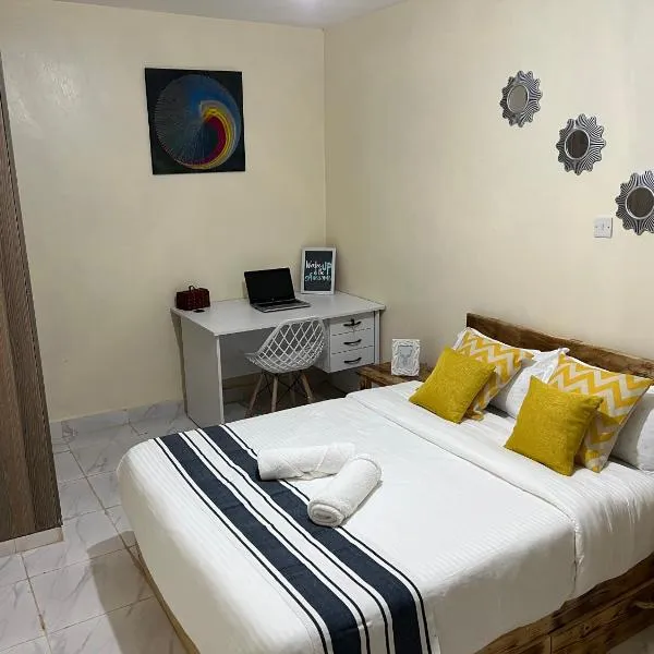 Ruby Modern Homes-2br-Nyeri, King'ong'o-Knights，位于Kiangararu的酒店