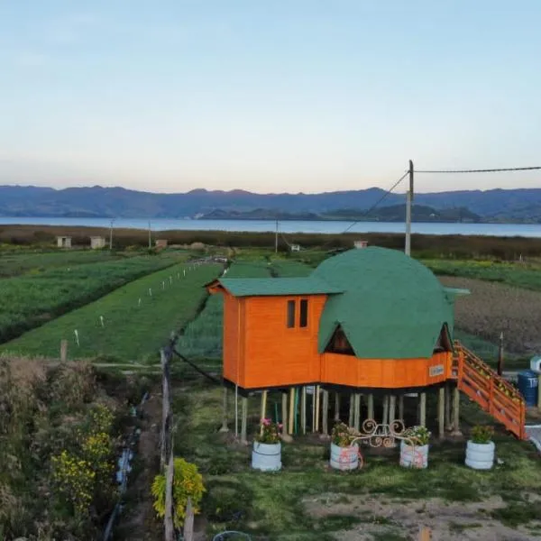 Glamping y Cabañas el Encanto- los novios，位于托塔的酒店