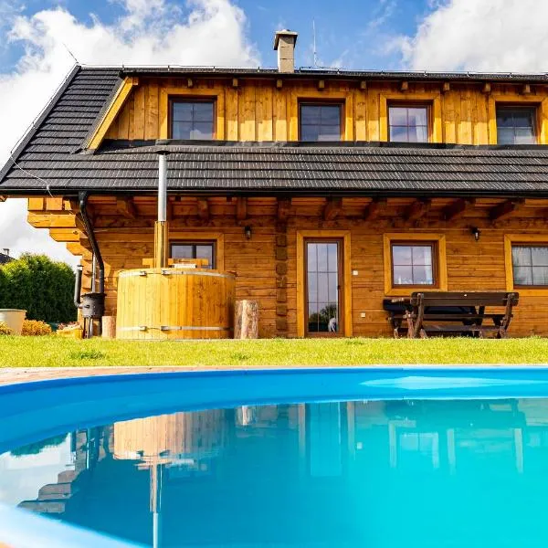 Drevenice Liptov - ski & hiking apartments，位于Lazisko的酒店