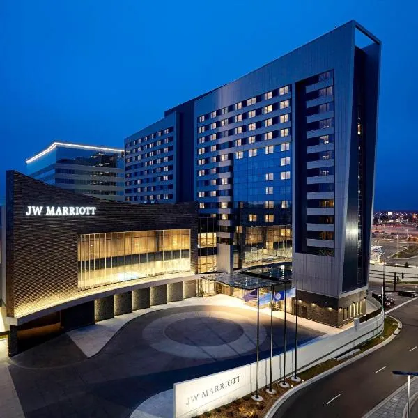 美国明尼阿波利斯商城JW万豪酒店，位于明尼阿波利斯的酒店