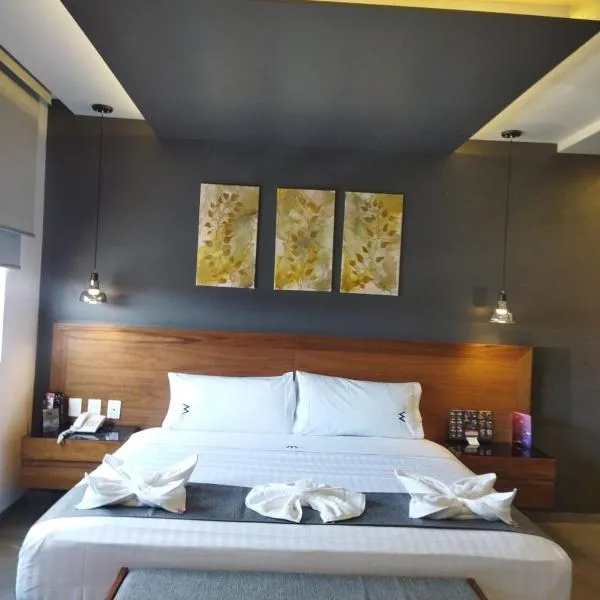 HOTEL M ELITE BLACK，位于Chalco de Díaz Covarrubias的酒店