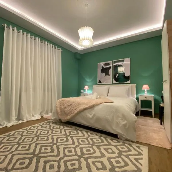 Oasis Garden Apartment，位于沃洛斯的酒店