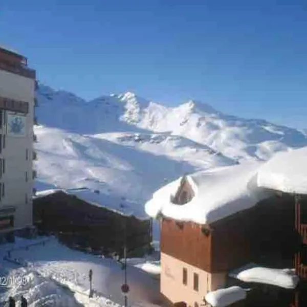 Val Thorens , apt Lac Blanc，位于葱仁谷的酒店