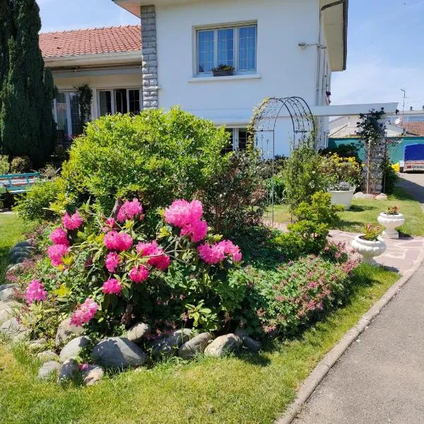 Chambre d'hôtes Les Hortensias，位于Gelos的酒店