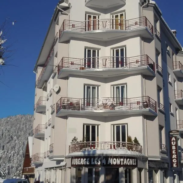 四山脉酒店，位于Les Jarrands的酒店