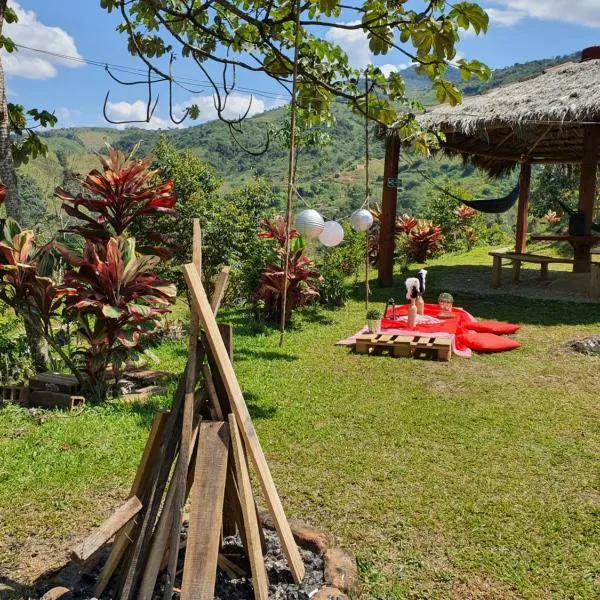 Cabañas la tierra prometida，位于Cisneros的酒店