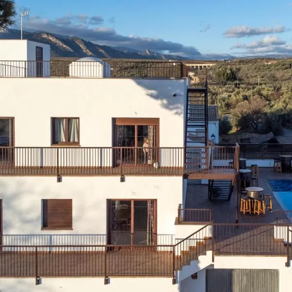 Apartamentos turísticos rurales Camino Río Peralta，位于波索阿尔孔的酒店