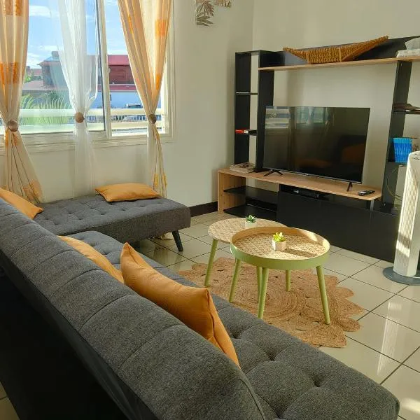 Appartement T2 - Sainte-Marie - 10 min de l'aéroport，位于圣玛丽的酒店