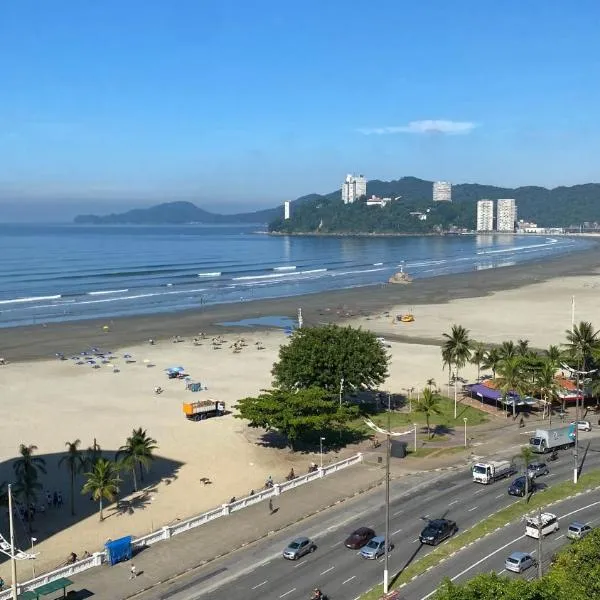 Apartamento Frente à Praia Santos，位于桑托斯的酒店