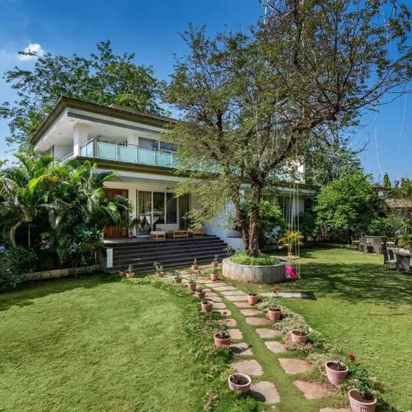 SaffronStays 7 Seas, Alibaug，位于阿利鲍格的酒店