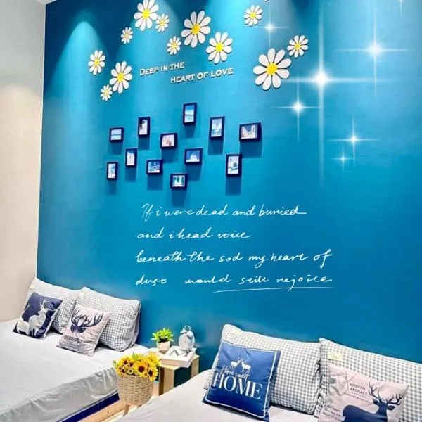 The Blue Memories Homestay (Mediterranean Style)，位于Sungai Pelek New Village的酒店
