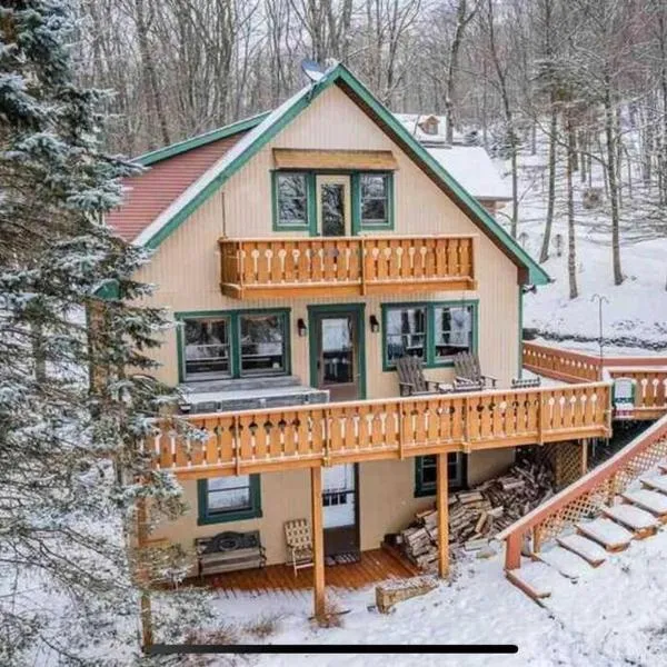 3 Bedroom Cabin at Alpine Lake, near Deep Creek-WISP Resort,位于Terra Alta的酒店