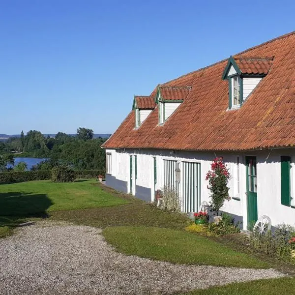 Chambres d'hôtes B&B Cote d'Opale La Fermette du Lac，位于Ardres的酒店