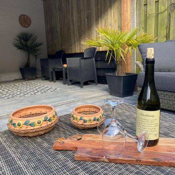 huisje in zeeland helemaal gerenoveerd，位于圣安娜兰的酒店