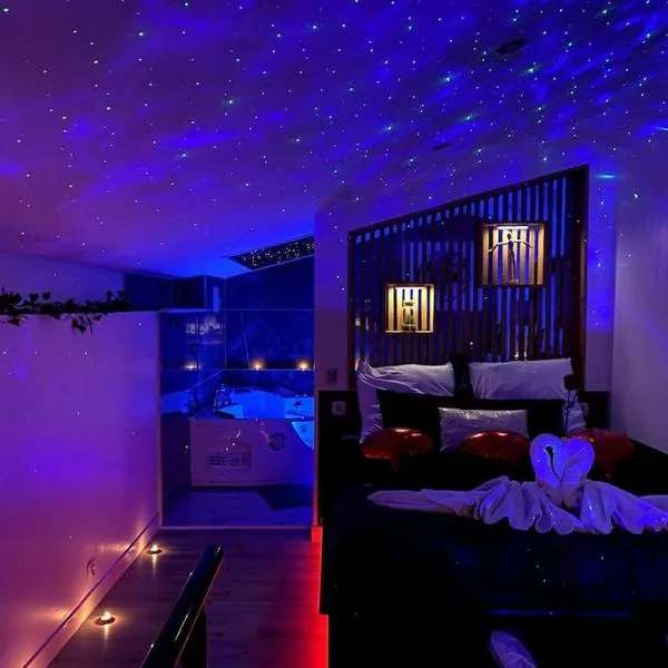 Suite romantique Spa Balnéothérapie，位于埃希罗莱的酒店