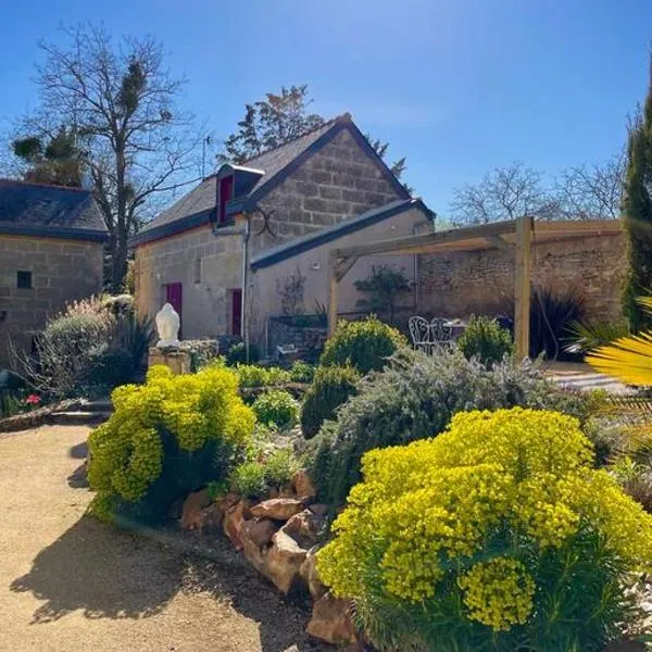 Maisons de campagne. Gîte vert.，位于Martigné-Briand的酒店