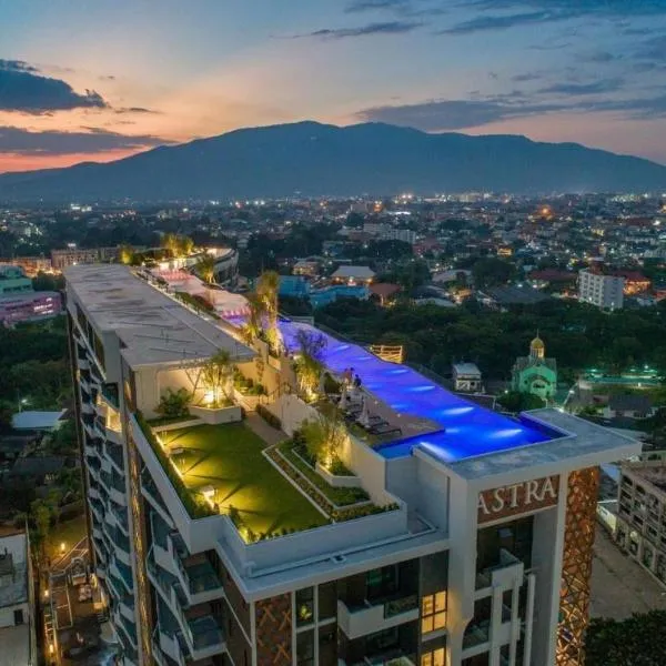 The Astra Sky River Condo Chiang Mai，位于清迈的酒店