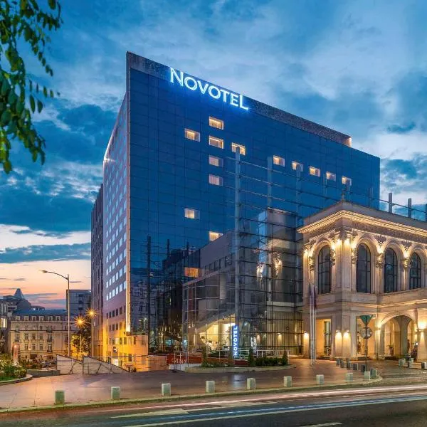 布加勒斯特市中心诺富特酒店，位于Mihăileşti的酒店