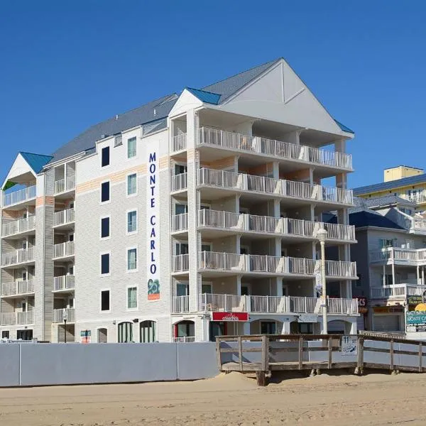 Monte Carlo Boardwalk / Oceanfront Ocean City，位于大洋城的酒店