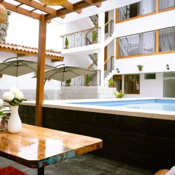 Baños del Inca Premium Hotel，位于Llacanora的酒店