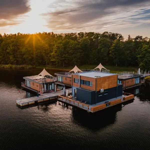 Schwimmende Ferienhäuser auf dem See - Spreewald，位于费茨肖的酒店