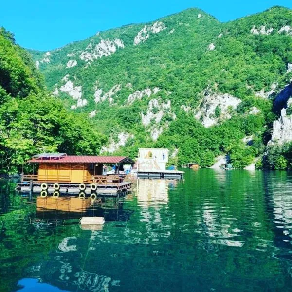 Floating apartmens Perucacki Raj，位于Rađenovići的酒店