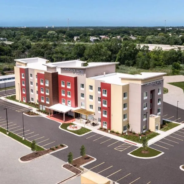 TownePlace Suites by Marriott Chicago Waukegan Gurnee，位于沃基根的酒店