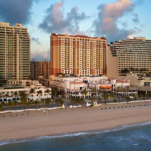 Marriott's BeachPlace Towers，位于劳德代尔堡的酒店