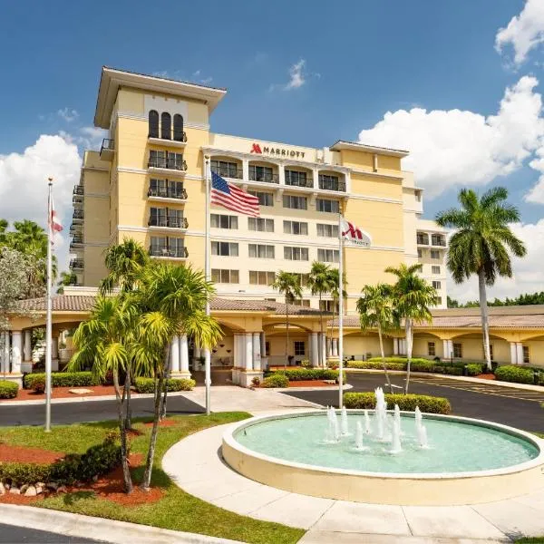 Fort Lauderdale Marriott Coral Springs Hotel & Convention Center，位于科勒尔斯普林斯的酒店