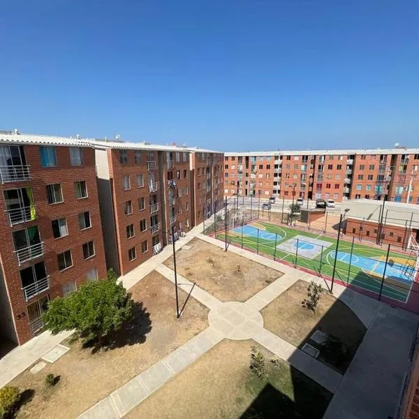 Acogedor apartamento en conjunto residencial，位于Soledad的酒店