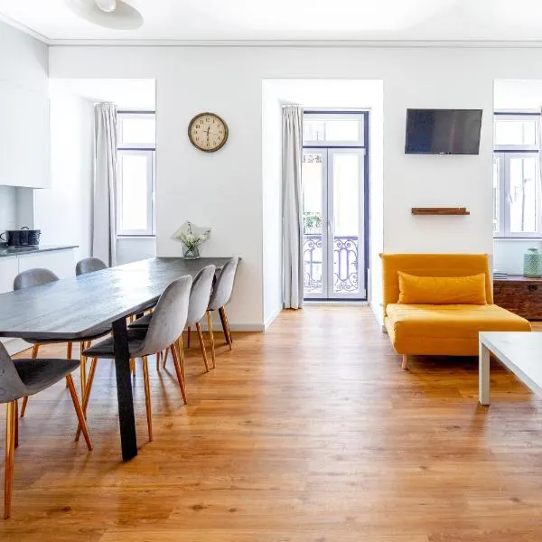 Lisboa Intendente 3Bedroom Apartment with Balcony，位于里斯本的酒店